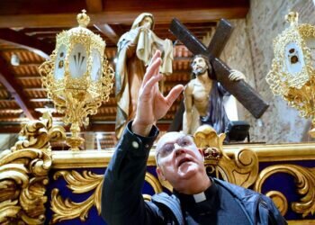 “Aquí la fe se hace cultura” José Gerónimo Tébar, prior Semana Santa Marinera