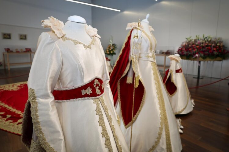 Lucia Mora, reina del Encuentro de la Semana Santa de Torrent desvela su vestido