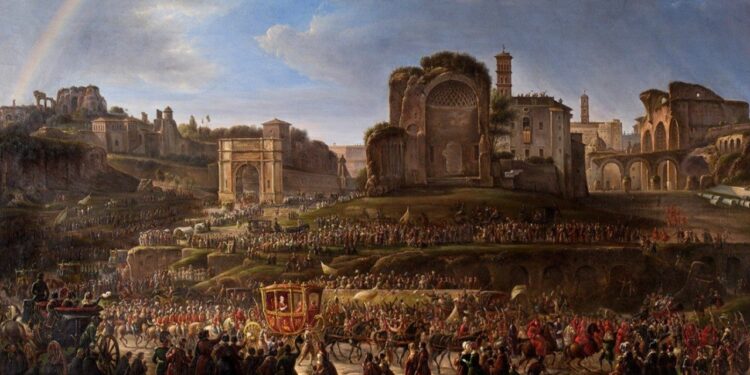 “La cabalgata papal”, entre tradición, significado y apasionante historia