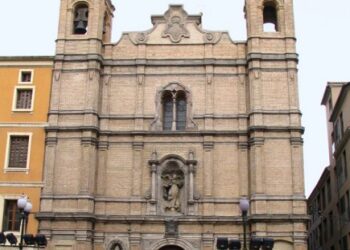 Iglesia de los Escolapios en Zaragoza únicos vestigios de la fundación original de los Escolapios