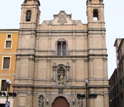 Iglesia de los Escolapios en Zaragoza únicos vestigios de la fundación original de los Escolapios