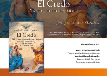 El sacerdote Juan José Llamedo presenta en Valencia un libro para profundizar y rezar el Credo de Nicea este miércoles, a las 19:30 horas