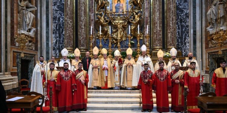 Liturgia en rito copto en Roma por el Jubileo de las Iglesias Orientales