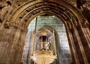 Salida extraordinaria del Santo Cáliz a San Juan de la Peña y Jaca estará expuesto en el Monasterio de San Juan de la Peña y en la Catedral de Jaca el 15 y 16 de julio