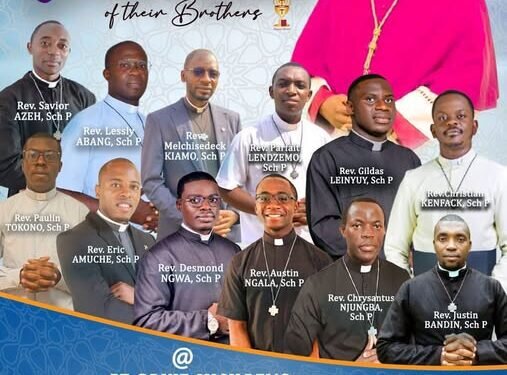 Doce nuevos sacerdotes escolapios en Bamenda, Camerún