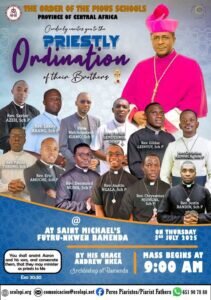 nuevos sacerdotes escolapios en Camerun