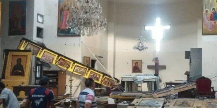Atentado suicida en una iglesia de Damasco