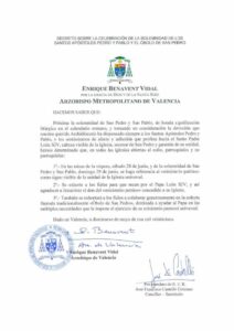 Decreto San Pedro y San Pablo 2