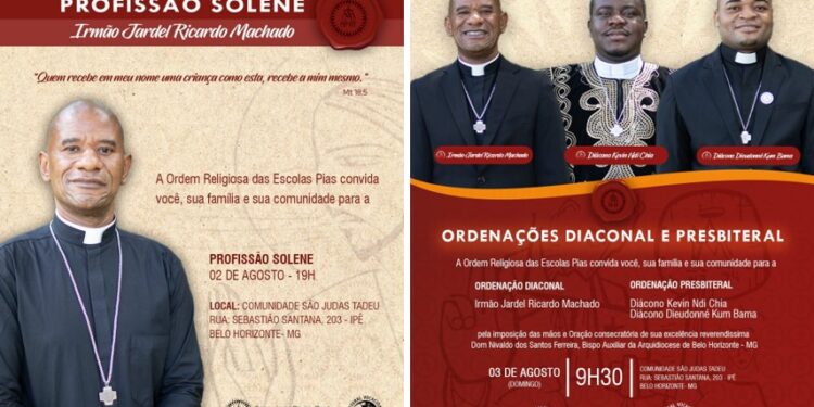 Fiesta Escolapia en Brasil, profesión, ordenaciones y hermandad