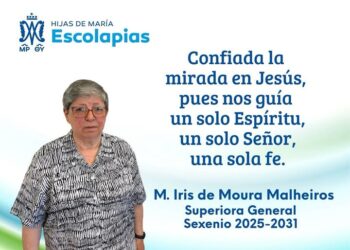 Madre Iris, elegida hoy nueva superiora general de las Escolapias