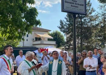 Un jardín dedicado al P. Giovanni Grimaldi