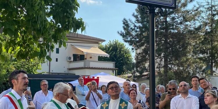 Un jardín dedicado al P. Giovanni Grimaldi