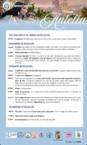 La imagen peregrina de la Virgen de los Desamparados de Valencia visita este fin de semana Antella 2 PEREGRINA ANTELLA