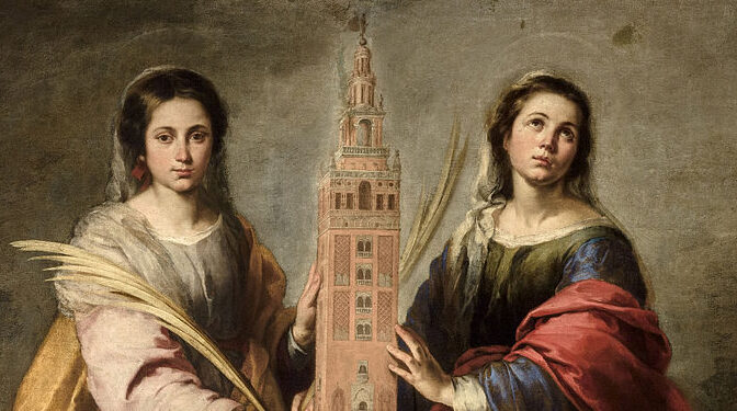 Hoy celebramos a las santas Justa y Rufina