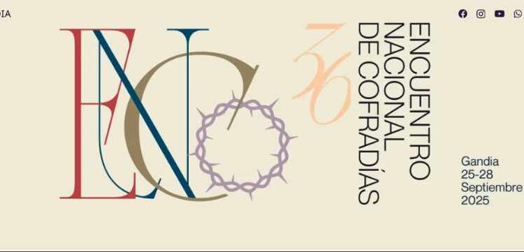 El Arzobispo de Valencia inaugurará el 36º Encuentro Nacional de Cofradías en Gandia 1 36º Encuentro Nacional de Cofradías en Gandia