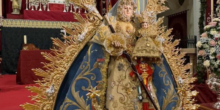 Conmemoración del undécimo aniversario de la coronación canónica de Nuestra Señora de Alharilla