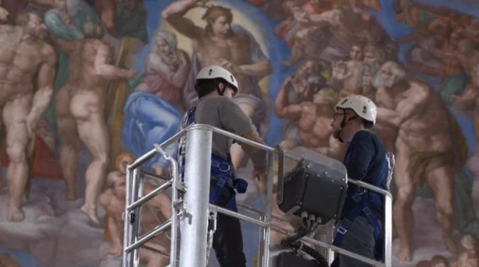 El Juicio Final de Miguel Ángel será restaurado de manera extraordinaria de los frescos de la Capilla Sixtina