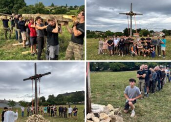Jóvenes católicos franceses restauran un convento para convertirlo en centro de retiros espirituales