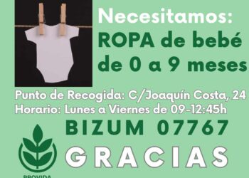 Provida Valencia pide ayuda para recoger ropa de bebé para madres atendidas en la asociación