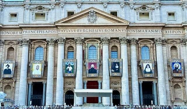 Siete nuevos santos, canonizados por el Papa León XIV