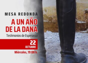 Mesa redonda: “A un año de la DANA”, el 22 de Octubre, en el Centro Arrupe