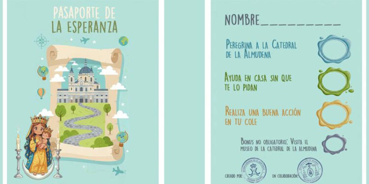 El Museo Catedral de la Almudena crea el Pasaporte del Peregrino de la Esperanza