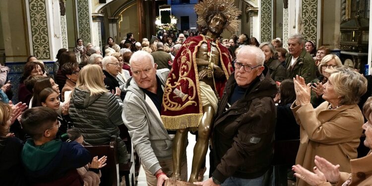 Picanya (Valencia) celebra el regreso de la imagen de su patrón, el Ecce Homo restaurado tras la DANA 1 Picanya (Valencia) celebra el regreso de la imagen de su patrón, el Ecce Homo restaurado tras la DANA