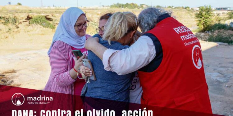 Fundación Madrina distribuye alimentos frescos a los damnificados por la DANA en Valencia