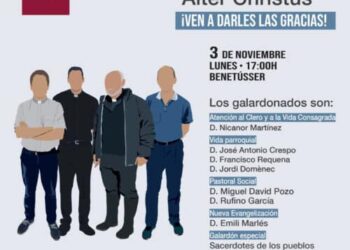 62 sacerdotes reciben el Galardón especial Alter Christus por su atención a los damnificados en la DANA