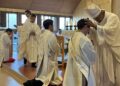 Ordenación sacerdotal de Kim Jaeyong Sch.P., Truong Quoc Cuong Sch.P. y Vu Duc Hung Sch.P. en Japón 3 Ordenación sacerdotal de Kim Jaeyong Sch.P., Truong Quoc Cuong Sch.P. y Vu Duc Hung Sch.P