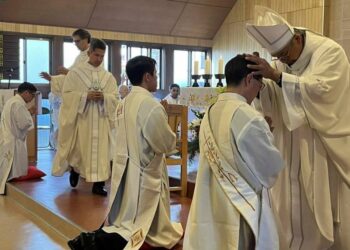 Ordenación sacerdotal de Kim Jaeyong Sch.P., Truong Quoc Cuong Sch.P. y Vu Duc Hung Sch.P