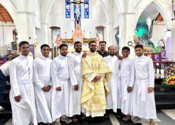 Vinal Antony, escolapio ordenado sacerdote