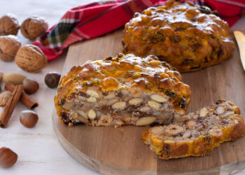 Pangiallo romano, dulce tipico de Roma en estas Navidades