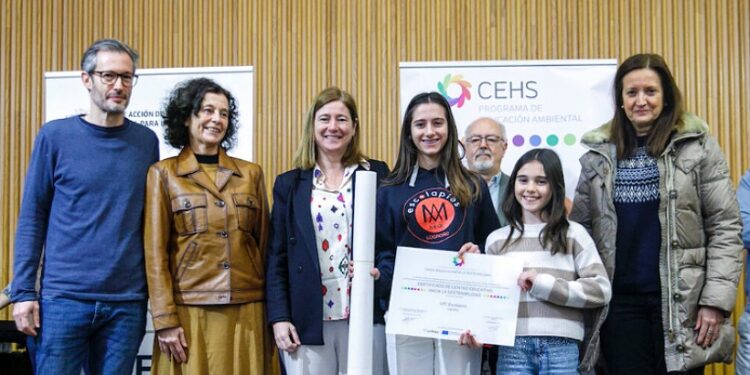 Escolapios Logroño recibe la certificación como ‘Centro Educativo Hacia la Sostenibilidad’